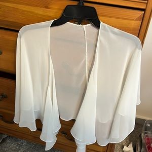 David’s Bridal one size bridal shawl